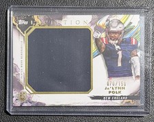 2024 Topps Inception Football Ja’Lynn Polk Rookie Jumbo Relic #70/150