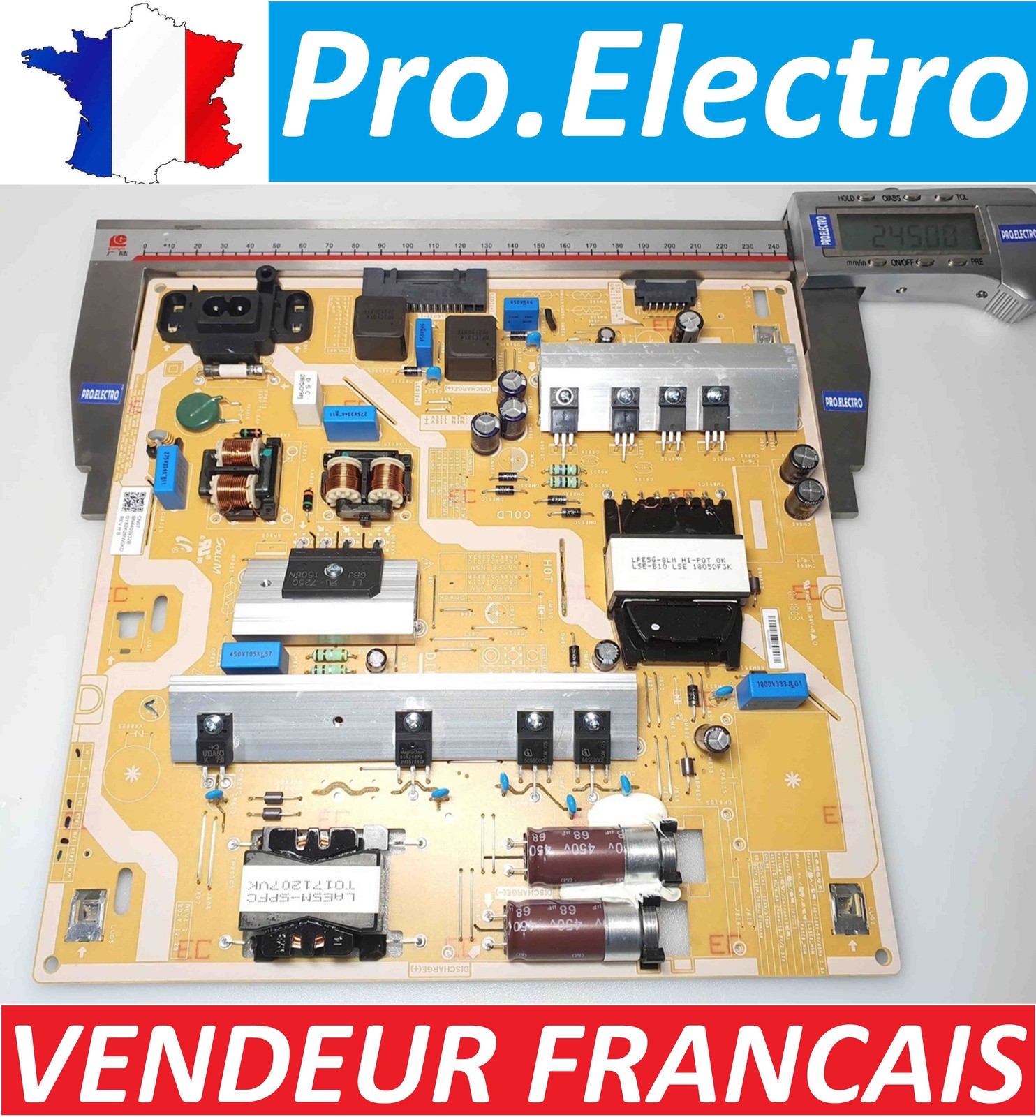 Carte alimentation BN44-00932B pour TV Samsung UE55MU7105 et UE49NU7125K