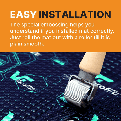 Sound Deadening Material Vibrofiltr 3.0 mm (118 mil) 28.2 sqft Noise - Bild 5 von 10