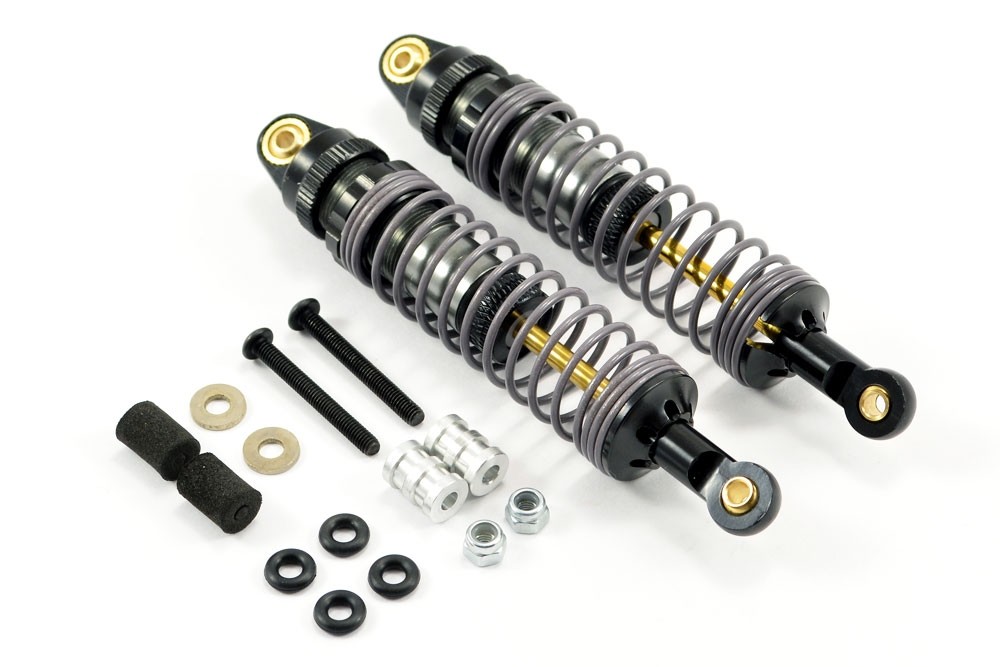 Fastrax 95mm Adjustable Aluminium Damper Alloy Shock Absorbers Pair