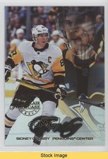 2022-23 Fleer Ultra Flair Showcase Showstopper Row 0 Sidney Crosby #35 READ 0he