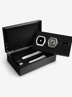 Tsar Bomba TB8218(1+1)C Herrenuhr Atomic Ceramic Edition austauschbare Automa...