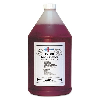 Anti-Spatter, D-500, 1 gal Jug, Red ORS Nasco Best Welds D5001GAL 604669142103