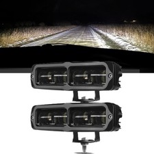 2x 6inch Led Work Light Bar Spot Pods Fog Lamp Offroad Driving Truck 4wd Suv Atv 2x 6inch Led Work Light Bar Spot Pods Fog Lamp Offroad Driving Truck 4wd Suv Atv
