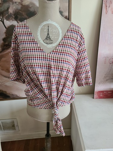 Madewell Tie Front Shirt