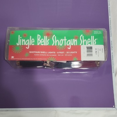 Keystone Products LLC Shotgun Shell Christmas String Lights 8ft 20 Indoor Corded
