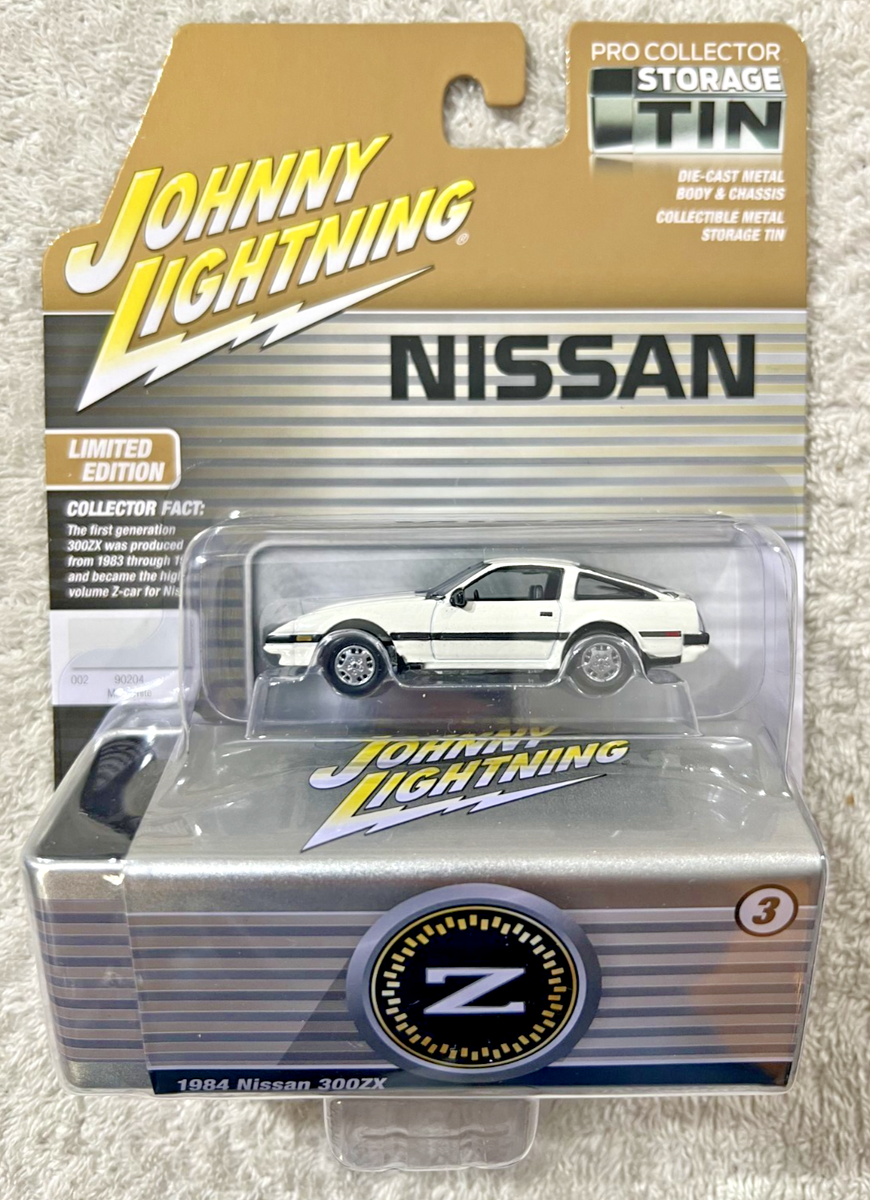JOHNNY LIGHTNING 1984 NISSAN 300ZX COLLECTOR STORAGE TIN **NEW