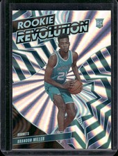 2023-24 Panini Revolution #18 Brandon Miller Rookie Revolution Sunburst #/75