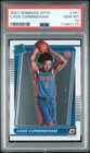 CADE CUNNINGHAM 2021 DONRUSS OPTIC ROOKIE RC #161 PSA 10 GEM MINT! PISTONS NBA!