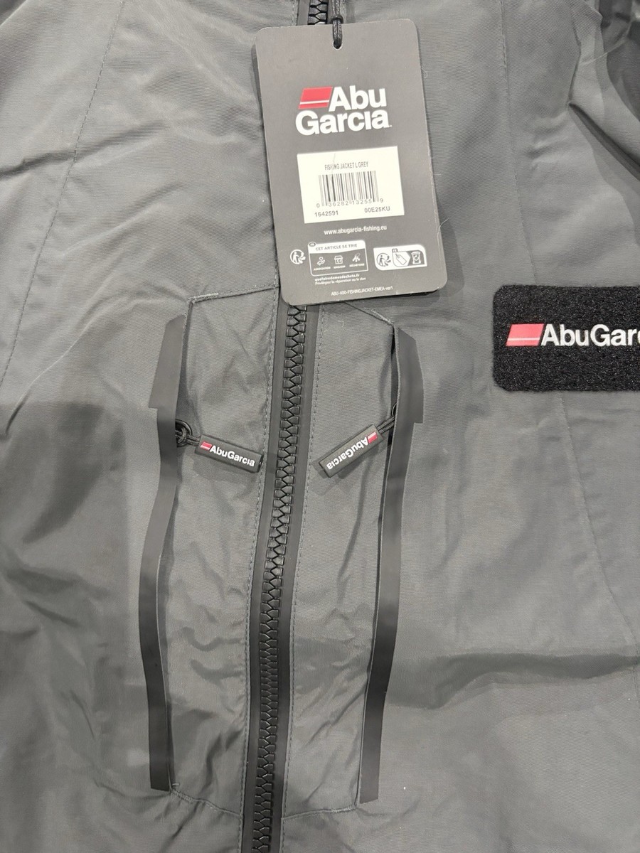Abu Garcia Winter Fishing jacket grey Waterproof Insulated With