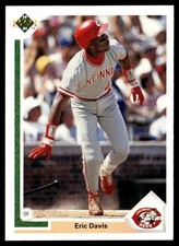 1991 Upper Deck Eric Davis Cincinnati Reds #355