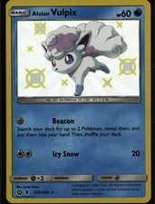 Alolan Vulpix Shiny Holo Rare Hidden Fates Shiny Vault SV8/SV94 Water Pokemon Ca on eBay