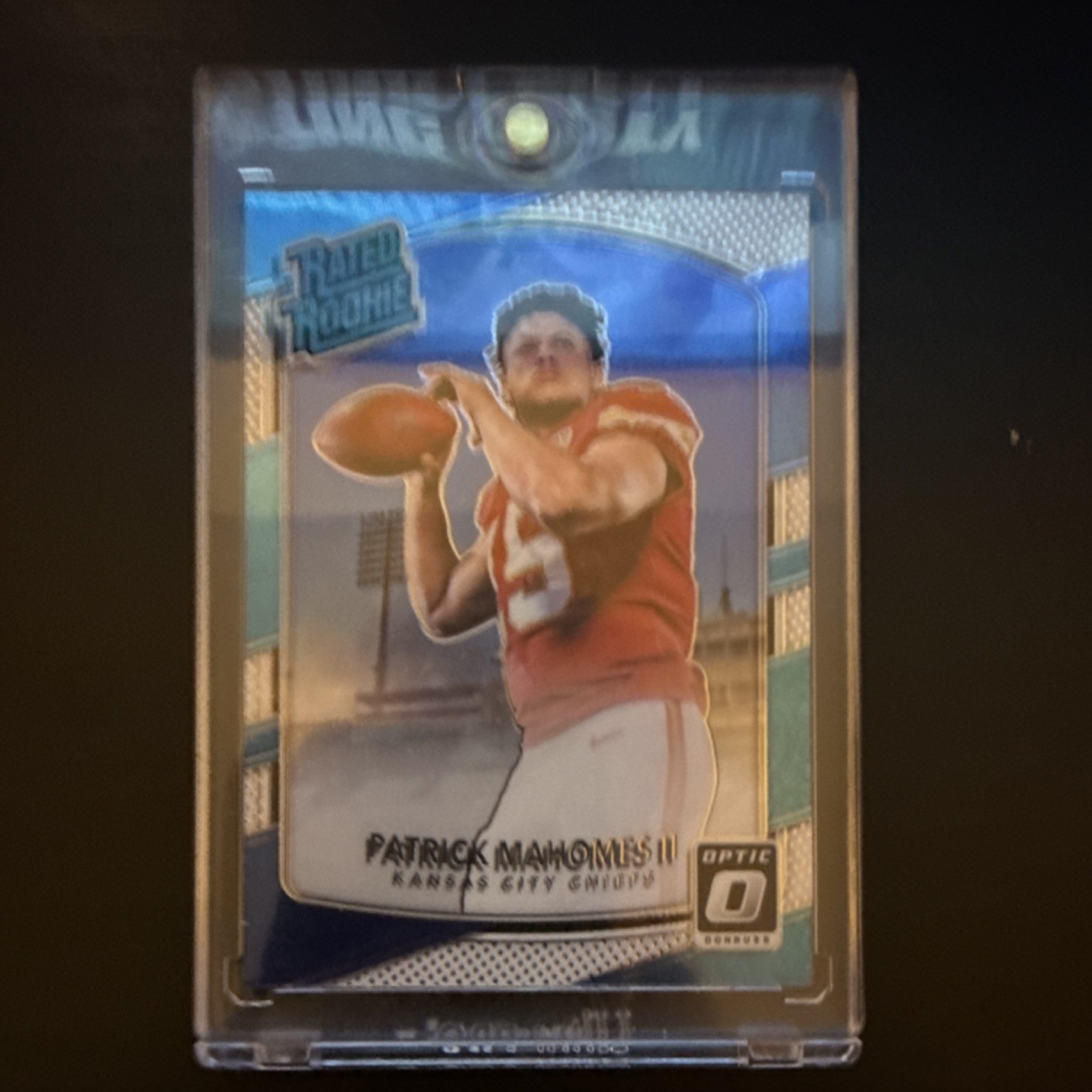 Panini 2017 Donruss Optic Rated Rookie Patrick Mahomes II #177