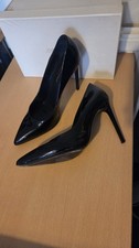 Tacchi YSL Saint Lauren neri vernice made in Italy tacchi firmati 41 UK8