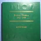 Partial Set of 28 Buffalo Nickels in Album  READ DESCRIPTION