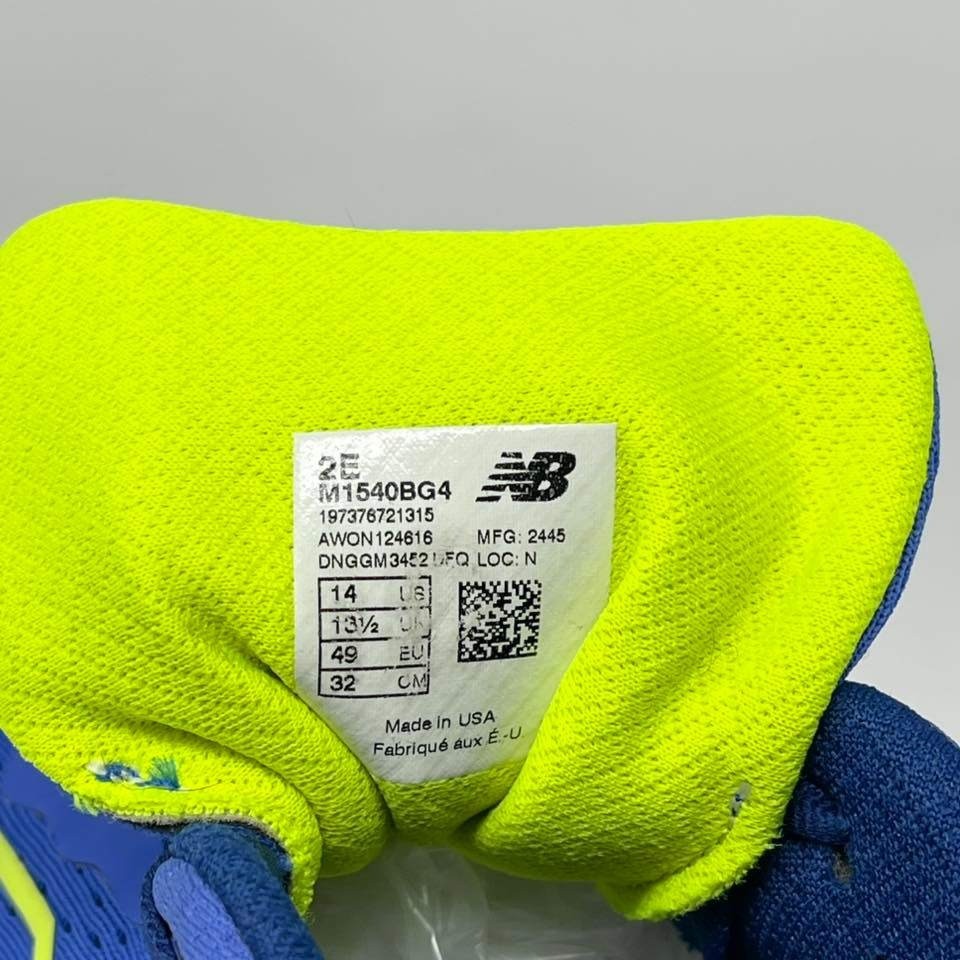 New Balance Fresh Foam 1540v4 Running Shoes Mens 14EE  Marine Blue Walking thumbnail 10