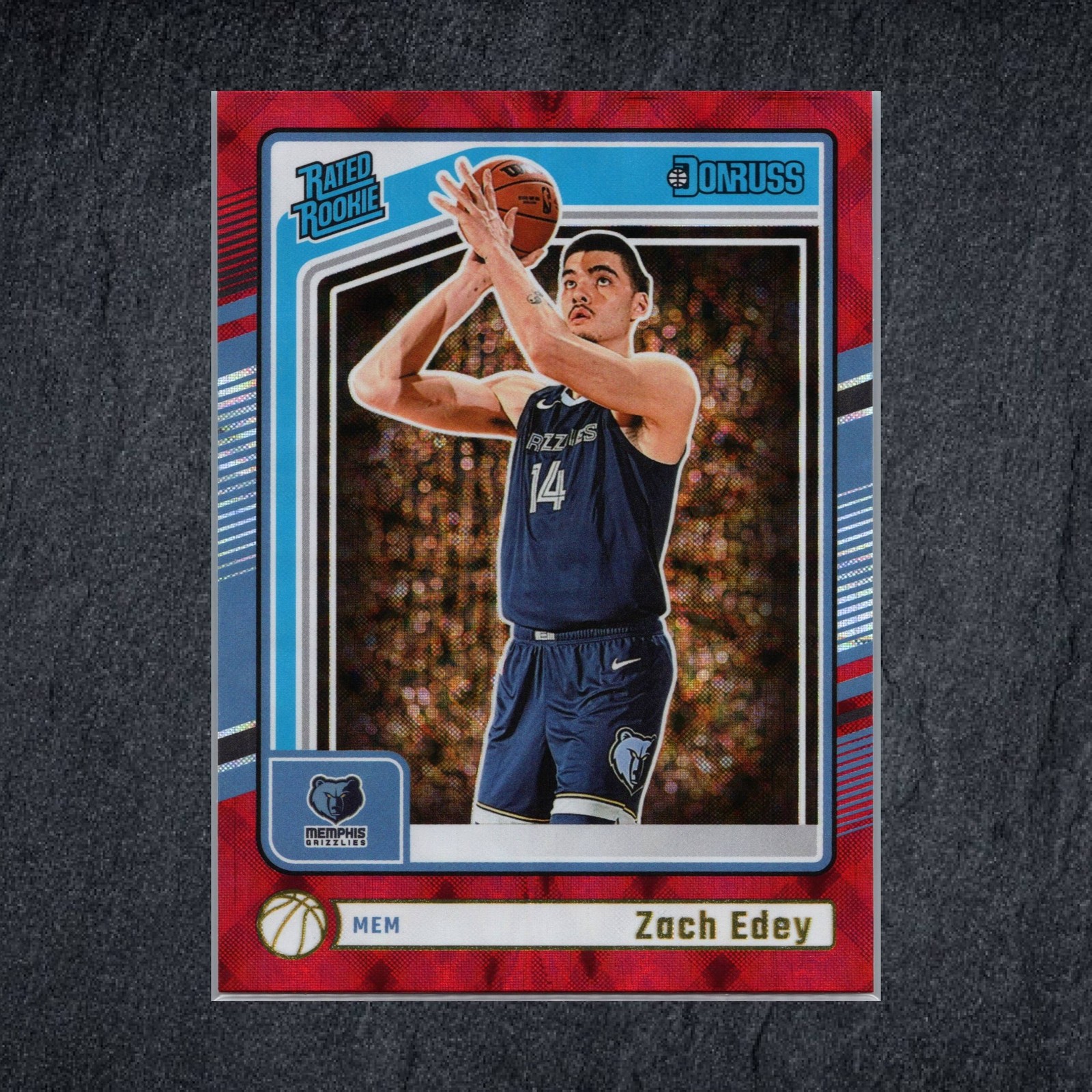 Zach Edey 2024-25 Panini Donruss International #239 Rated Rookie Grizzlies