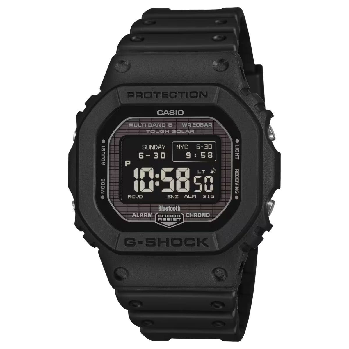 Casio G-Shock GW-BX5600-1A1JF Bluetooth Solar Radio Black Square