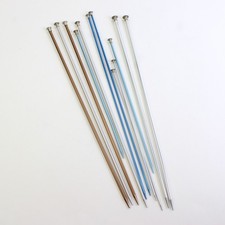 Lot 6 Sets VTG Boye Single Point Knitting Needles Sizes 2 3 4 7 8 9