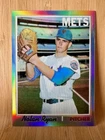 1999 Topps Finest Nolan Ryan 1970 Style Refractor Baseball Card #712