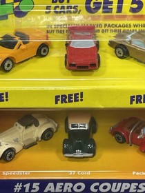 1997 Galoob Micro Machines 65100 #15 Aero coupes