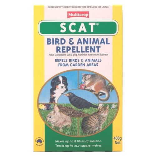  BIRD & ANIMAL REPELLANT 400g Multicrop Scat Repels Birds & Animals from Crops - Picture 1 of 1