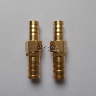 3/8 In. X 1/2 In. I.D. Brass Hose Barb Reducer Splicer Fittings 25 Pack Hf3913r080625 - Foto 3