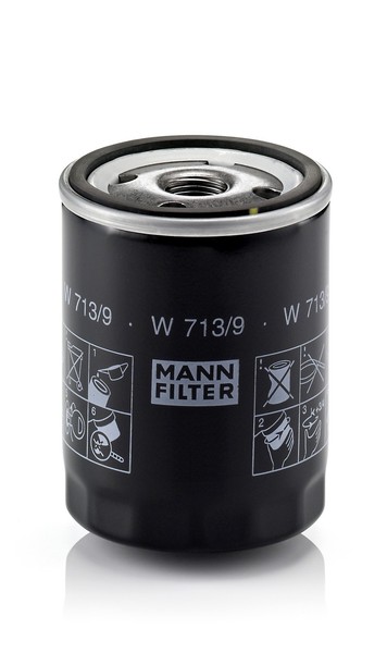 Mann-Filter ÖLfilter (W 713/9) FüR Land Rover Defender Discovery II-image