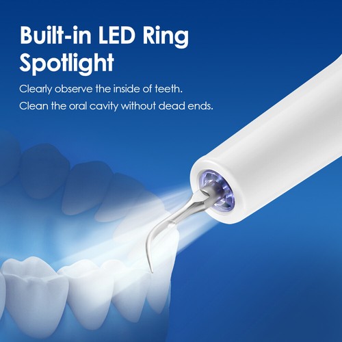 Limpiador eléctrico ultrasónico de belleza dental removedor de placa herramienta vibratoria para dientes - Imagen 6 de 14