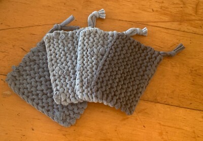 Eponge TAWASHI Lavable °+°+°+°FAIT MAIN+°+°+° Lot de 4 éponges ...