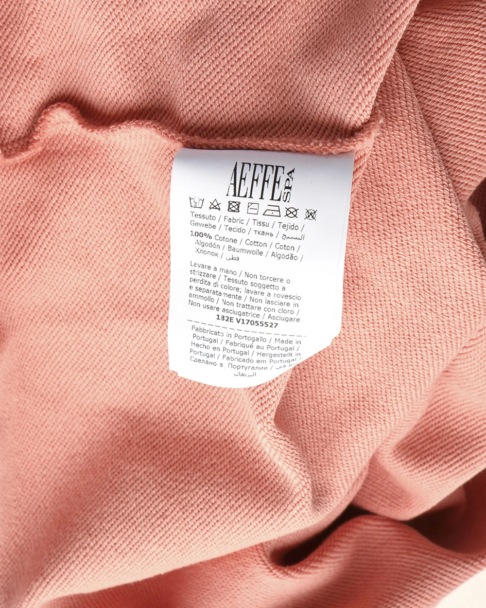 Felpa Moschino Sweatshirt Hoodie Cotone Donna Rosa V17055527 1147