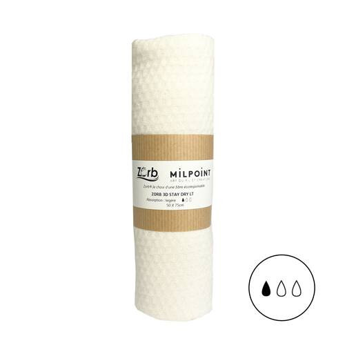 Tissu absorbant Zorb 3D antimicrobien contre humidité et odeurs