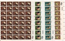 Scott #1484-1485-1486-1487 Cather Tanner Jeffers Gershwin Sheet of 50 Stamps MNH
