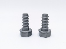  2  SILVER Vtech Drill and Learn Replacement Screws