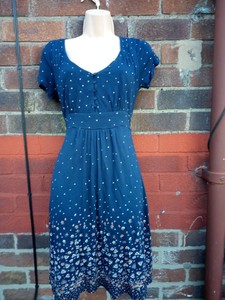 empire line tea dress