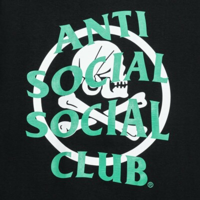 BRAND NEW ANTI SOCIAL SOCIAL CLUB × NEIGHBORHOOD CAMBERED BLACK