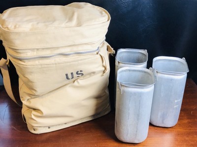 army canvas water bag