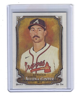 SPENCER STRIDER 2024 Topps Allen & Ginter Baseball Card #230 Mint Braves