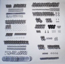 47-54 Chevy Truck Stainless Door Fender Running Board Sheetmetal 468pcs Bolt Kit
