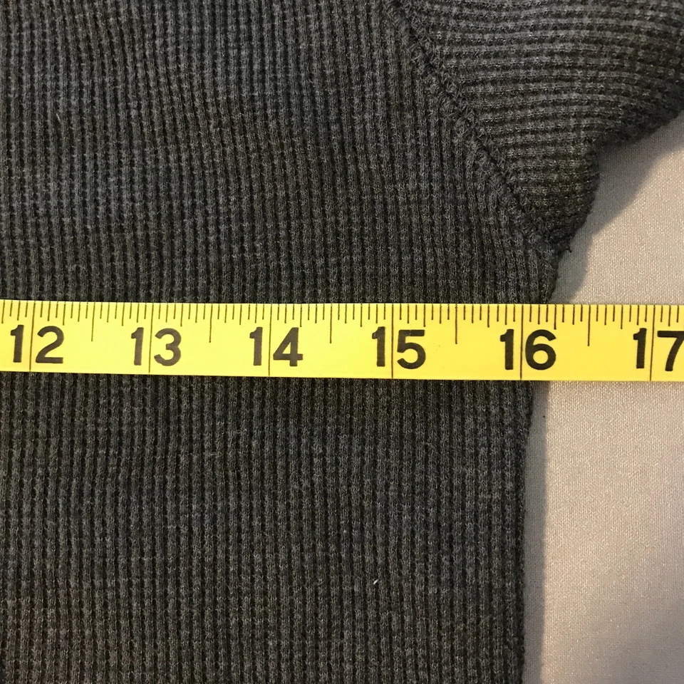 Camisa Faded Glory Niño Unisex Grande 10-12 Gris Carbón Manga Larga Térmica Foto 3 de 4