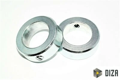 DIZA Stellring DIN705 mit Gewindestift DIN553 in Stahl verzinkt Form A von 3-60mm