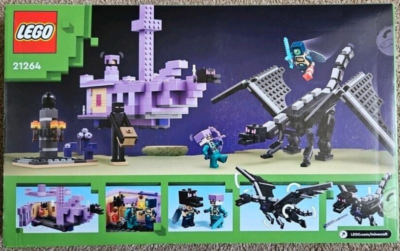 LEGO Minecraft The Ender Dragon and End Ship 21264 Toy Building