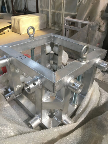 Aluminum Spigot Truss Accessory Sleeve Block Square Truss Corner for F34 Truss