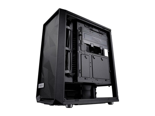 Fraktal Design Meshify C schwarz ATX Gehäuse hoher Luftstrom kompakt dunkel gefärbt Temperatur... - Bild 6 von 12