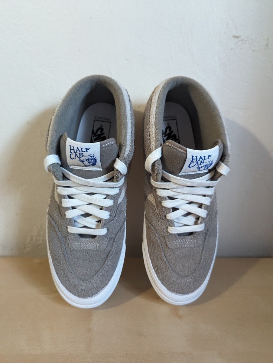 Vans OG Half Cab LX Hairy Suede Khaki Sneakers Men’s Size 9. Men main image 4