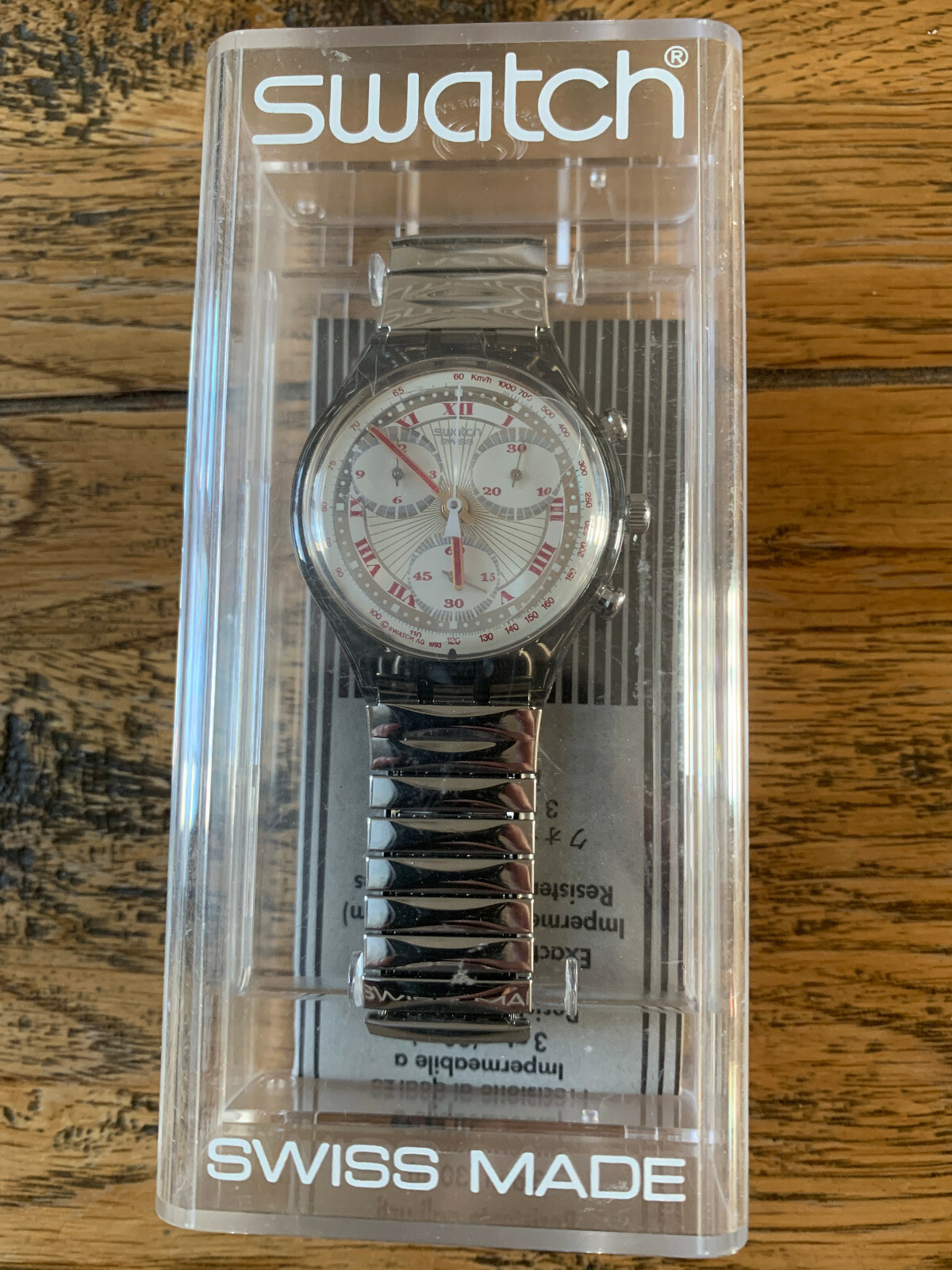 Swatch Chrono 1994 SCM106 Pleasure Dome montre etanche 30M