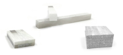 Schweißerkreide Aus Speckstein – 10x10x100 Mm, Naturweiß, 12 Stück Im Pack