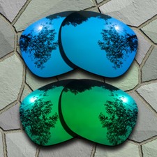 Sky Blue Jade Green Lenses Replacement for-Oakley Madman OO6019 Polarized