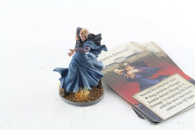 Zombicide Brettspiel Queen Severa Miniatur Kickstarter gut bemalt
