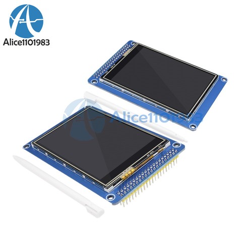 3.2 inch TFT LCD module Display with touch panel SD card 240x320 than 128x64 lcd - Picture 3 of 12